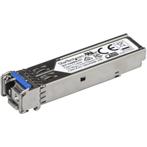 Startech .com MSA Uncoded SFP Transceiver Module100BASE-BX100 Mb Ethernet BiDi Fiber (SMF)MSA Uncoded Transceiver100BASE-BX WDM… SFP100BBXUST
