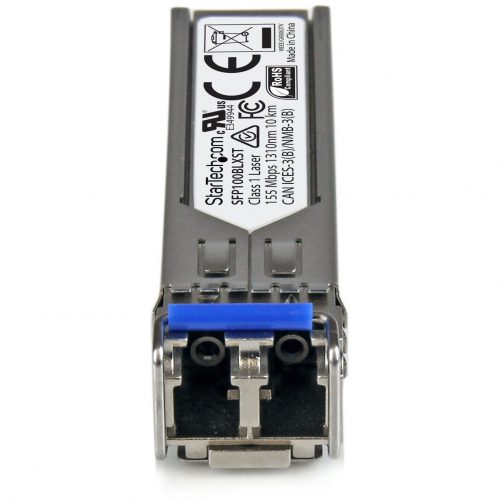 Startech .com MSA Uncoded SFP Module100BASE-LX100Mb Ethernet SFP 100MbE Single Mode Fiber (SMF) Optic Transceiver Module10km DDMM… SFP100BLXST