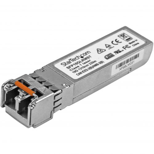 Startech .com Cisco SFP-10G-LRM Comp. SFP+ Module10GBASE-LRM10GE Gigabit Ethernet SFP+ 10GbE Multimode Fiber MMF Optic TransceiverCi… SFP10GLRMST