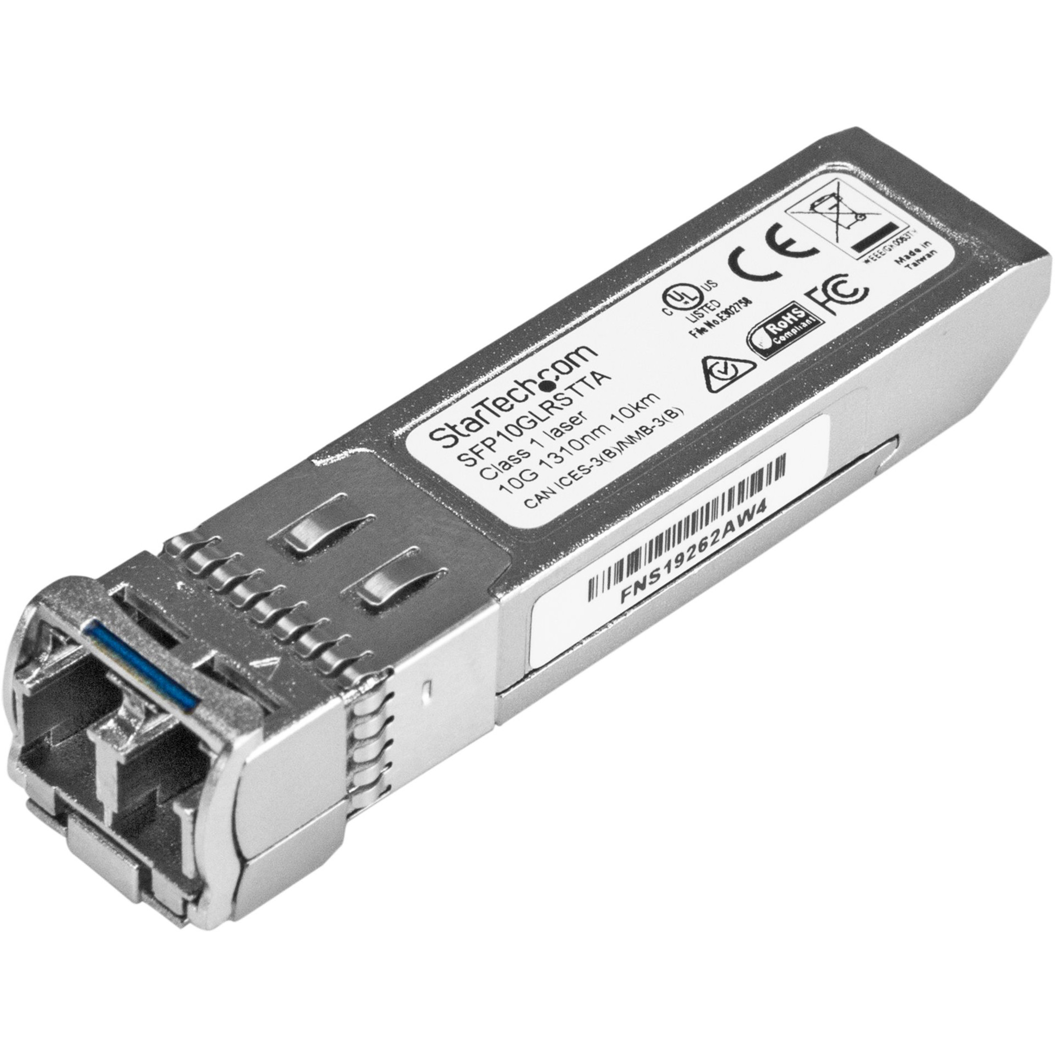 Startech .com Cisco SFP-10G-LR-S Comp. SFP+ Module10GBASE-LR10GE Gigabit Ethernet SFP+ 10GbE Single Mode Fiber SMF Optic Transceiver -… SFP10GLRSTTA