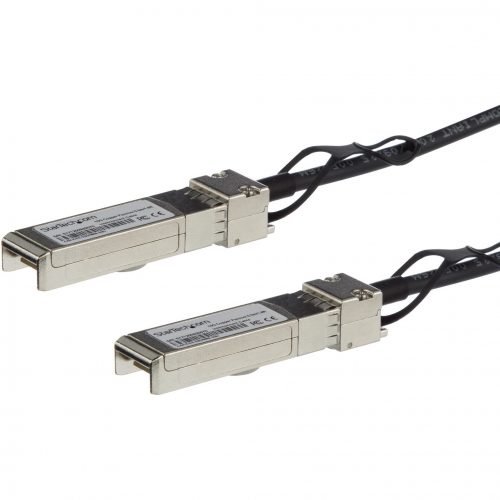 Startech .com MSA Uncoded Compatible 2m 10G SFP+ to SFP+ Direct Attach Cable10 GbE SFP+ Copper DAC 10 Gbps Low Power Passive TwinaxSFP+… SFP10GPC2M