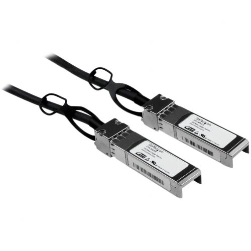 Startech .com .com 1m 10G SFP+ to SFP+ Direct Attach Cable for Cisco SFP-H10GB-CU1M10GbE SFP+ Copper DAC 10Gbps Passive Twinax100%… SFPCMM1M