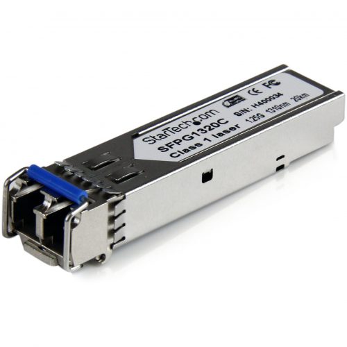 Startech .com Cisco GLC-LH-SMD Compatible SFP Module1000BASE-LH1GE Gigabit Ethernet SFP 1GbE Single Mode Fiber SMF Optic TransceiverCi… SFPG1320C