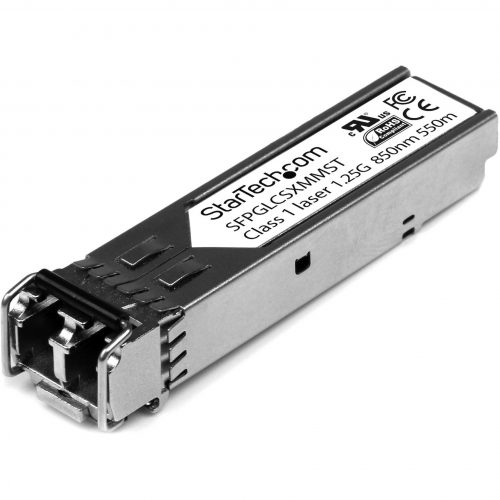 Startech .com Cisco GLC-SX-MM Compatible SFP Module1000BASE-SX1GE Gigabit Ethernet SFP 1GbE Multimode Fiber MMF Optic TransceiverCi… SFPGLCSXMMST