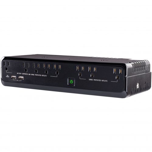 CyberPower SL700U Standby UPS System – 700VA, 370W, NEMA 5-15P, 8 Outlets