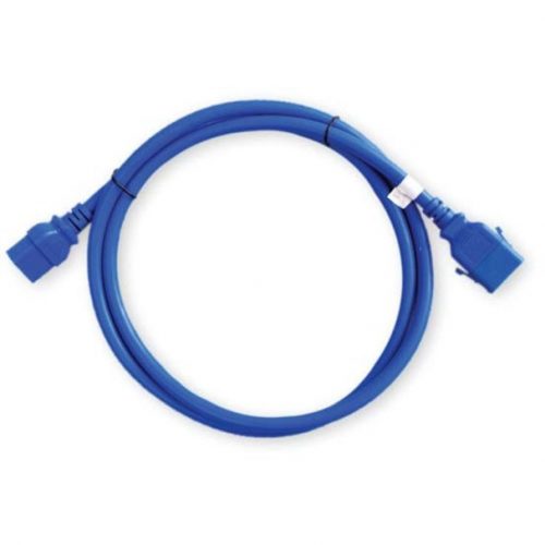 Raritan SecureLock Standard Power CordBlue7 ft Cord Length6 SLC14C13-7FTK2-6PK