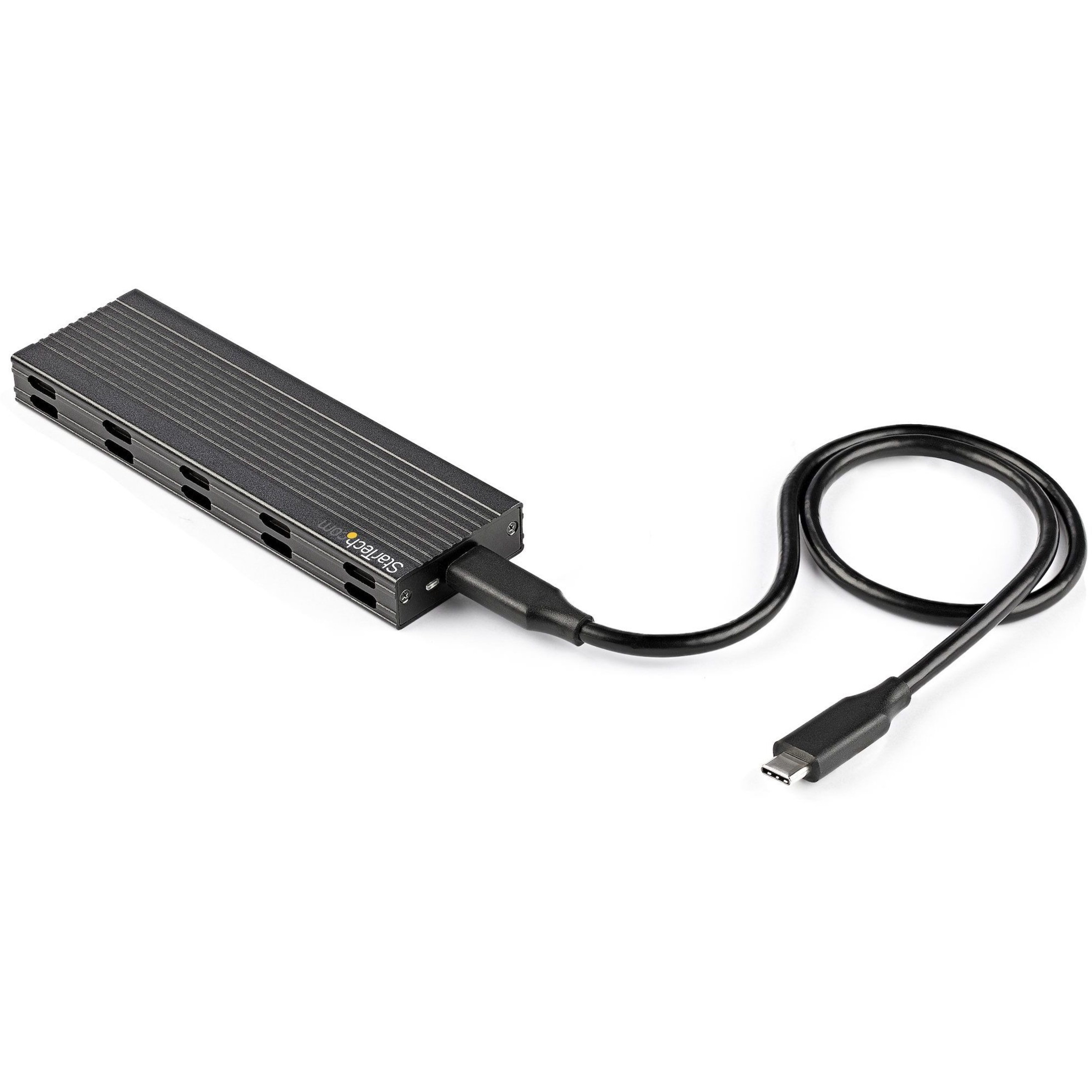 StarTech.com USB-C 10Gbps to M.2 NVMe SSD Enclosure - Portable M.2