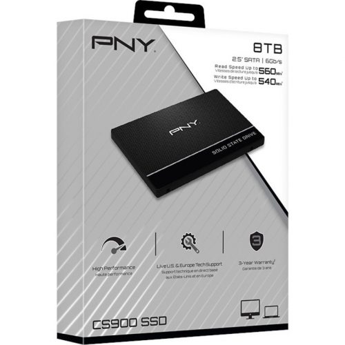 PNY Technologies CS900 2 TB Solid State Drive2.5″ InternalSATA (SATA/600)Desktop PC, MAC Device Supported550 MB/s Maximum Read Transfer… SSD7CS900-2TB-RB
