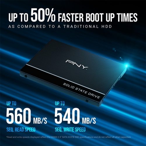 PNY Technologies CS900 4 TB Solid State Drive2.5″ InternalSATA (SATA/600)Desktop PC, MAC Device Supported560 MB/s Maximum Read Transfer… SSD7CS900-4TB-RB