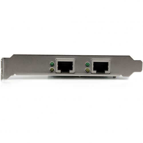 Startech .com Dual Port Gigabit PCI Express Server Network Adapter CardPCIe NICAdd dual Gigabit Ethernet ports to a client, server or… ST1000SPEXD4