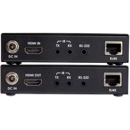 Startech .com HDMI over CAT6 Extender4K 60Hz330ft / 100mIR SupportHDMI Balun4K Video over CAT6 (ST121HD20L)Maintains 4K pict… ST121HD20L