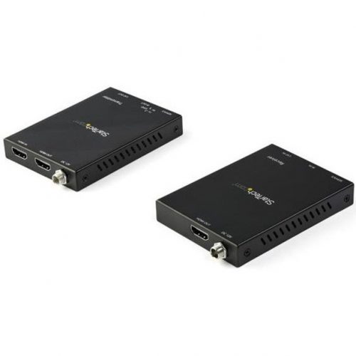 Startech .com HDMI over CAT6 extender kitSupports UHDResolutions up to 4K 60HzSupports HDR and 4:4:4 chroma subsamplingExtended HD… ST121HD20V