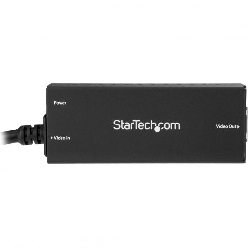 Startech .com Compact HDBaseT TransmitterHDMI over CAT5eHDMI to HDBaseT ConverterUSB PoweredUp to 4KExtend HDMI to an HDBaseT d… ST121HDBTD