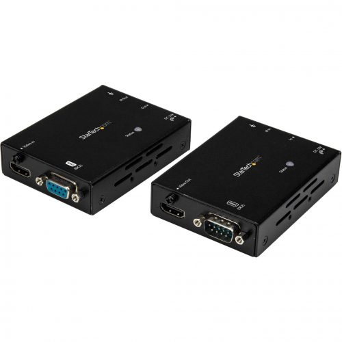 Startech .com HDMI over CAT5e Extender with IR and SerialHDBaseT ExtenderHDMI over CAT64KExtend HDMI over CAT6 or CAT5e cabling wi… ST121HDBTL