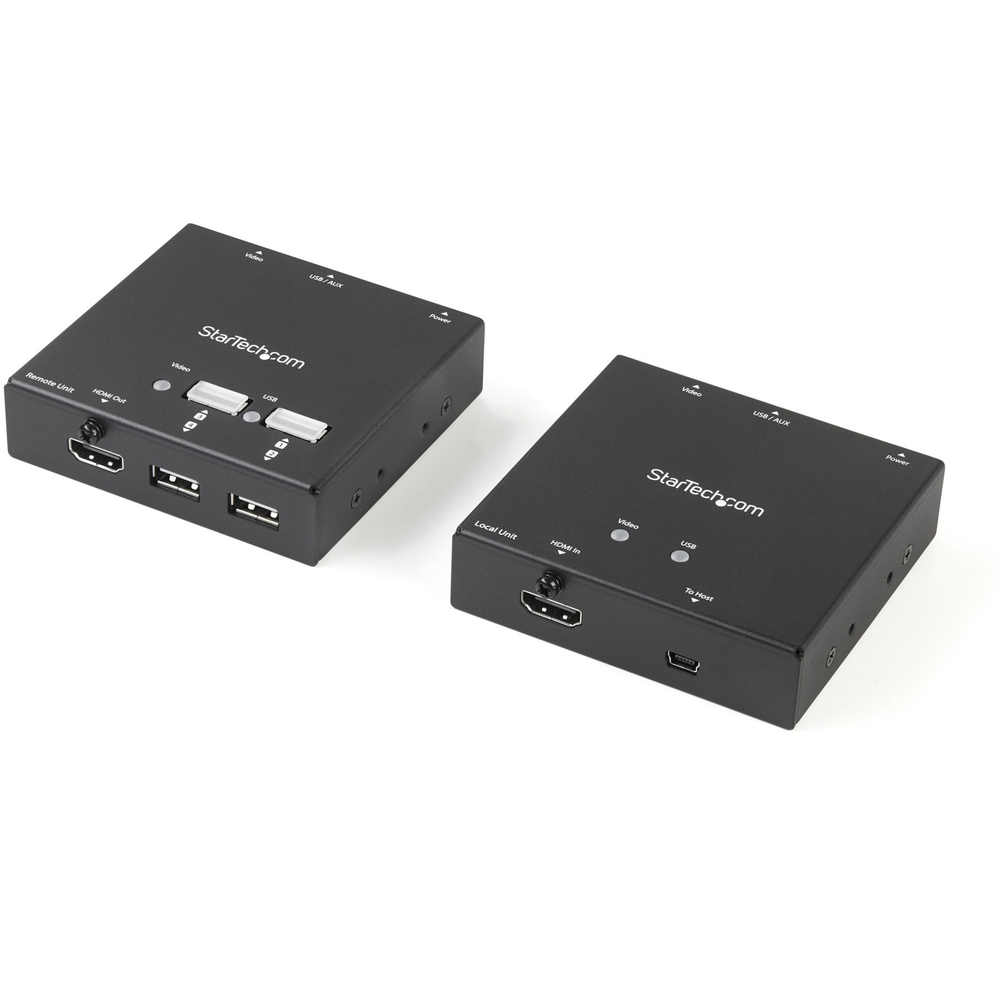 Konklusion indhold Tanzania Startech .com HDMI over CAT6 Extender with 4-port USB HubRemote HDMI over  CAT5 or CAT6165 ft (50m)1080pExtend 1080p video and four... ST121USBHD -  Corporate Armor
