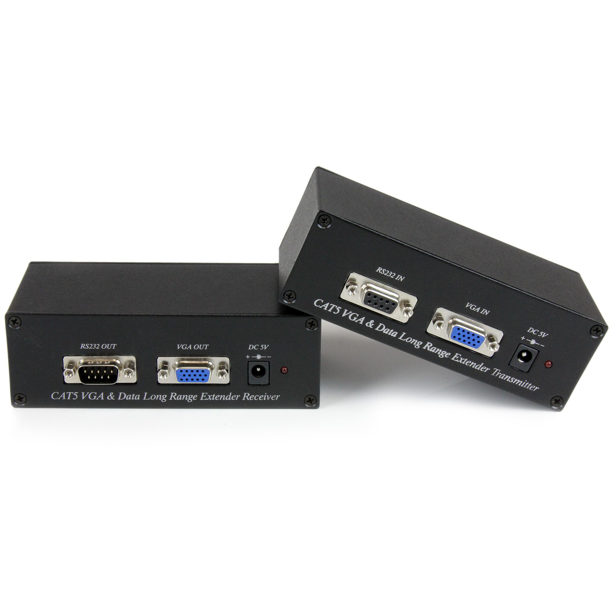 Startech .com .com VGA Video Extender over Cat 5 with RS232Extend a VGA video and an RS232 data signal up to 300 meters (984 feet)… ST121UTP232