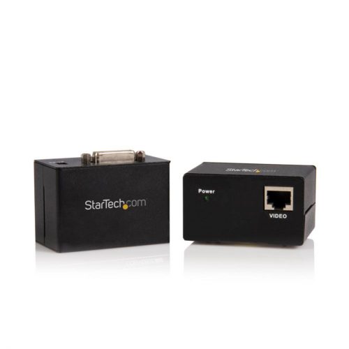 Startech .com DVI Video Extender over Cat 5 UTPNetwork (RJ-45)Black ST121UTPDVI