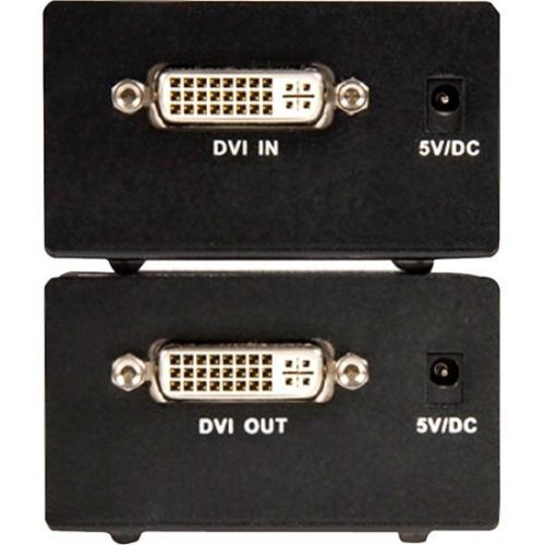 Startech .com DVI Video Extender over Cat 5 UTPNetwork (RJ-45)Black ST121UTPDVI