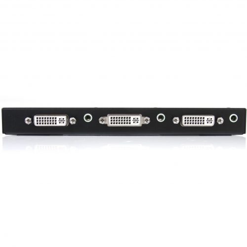 Startech .com 2 Port DVI Video Splitter with AudioSplit a DVI source with audio to two displaysdvi video splitter2 port dvi splitter -… ST122DVIA