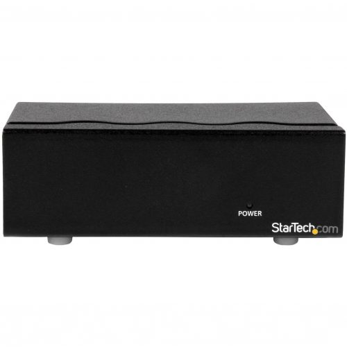 Startech .com .com 2 Port High Resolution 400 MHz VGA Video and Audio SplitterVideo/audio splitter2 portsSplit a single, high-… ST122PROA