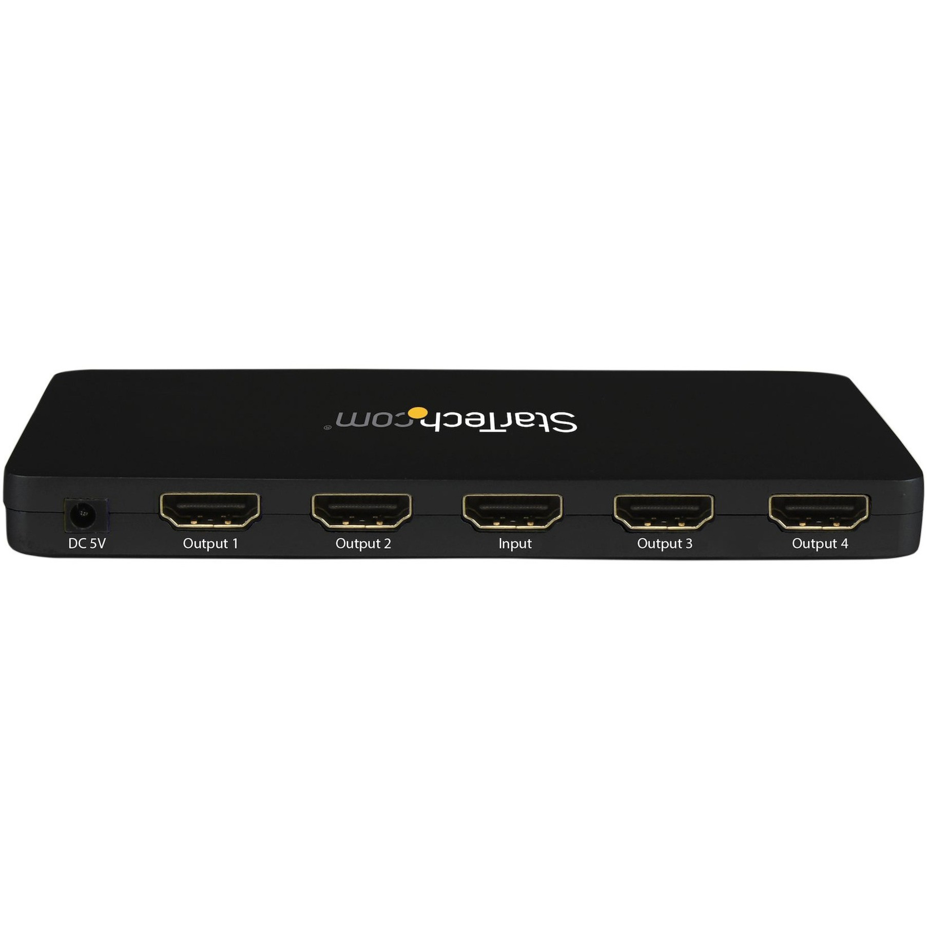 Startech .com 4K HDMI Splitter4k 30Hz4 PortAluminumBackward CompatibleHDMI Multi PortHDMI HubSplit an HDMI audio/video sou… ST124HD4K Startech .com 4K HDMI Splitter4k 30Hz4 PortAluminumBackward CompatibleHDMI Multi PortHDMI HubSplit an HDMI audio/video sou… ST124HD4K