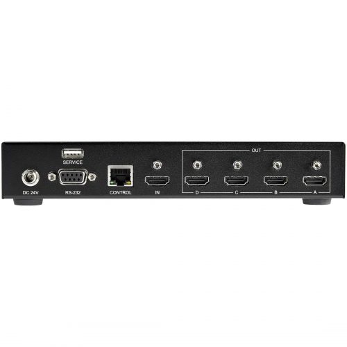 Startech .com 2×2 HDMI Video Wall Controller, 4K 60Hz Input to 4x 1080p Output, 1 to 4 Port Multi-Screen Processor, RS-232/Ethernet Control2… ST124HDVW