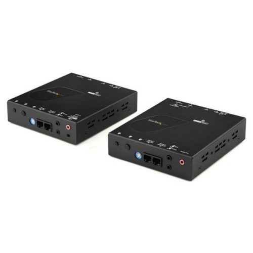 Startech .com HDMI over IP Extender Kit with Video Wall Support1080pHDMI over Cat5 / Cat6 Transmitter and Receiver Kit (ST12MHDLAN2K)… ST12MHDLAN2K