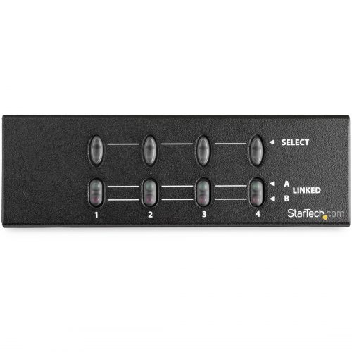 Startech .com 2×4 High Resolution Matrix VGA Video Switch4-Port Dual Input VGA Matrix Splitter ST224MX