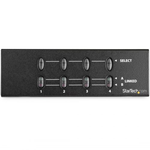 Startech .com 2×4 High Resolution Matrix VGA Video Switch4-Port Dual Input VGA Matrix Splitter ST224MX