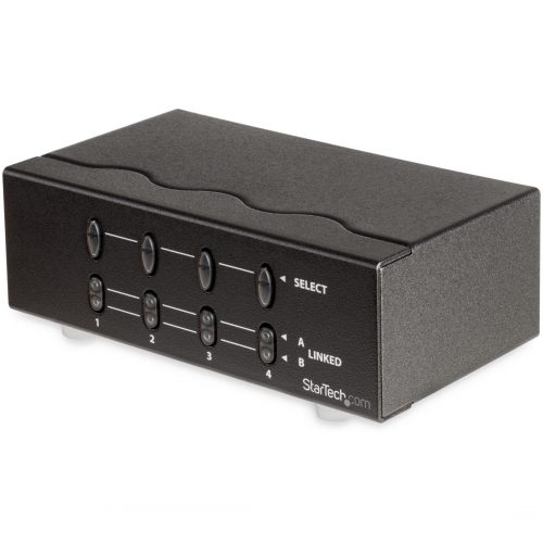 Startech .com 2×4 High Resolution Matrix VGA Video Switch4-Port Dual Input VGA Matrix Splitter ST224MX