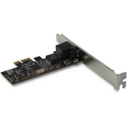 Startech .com 1 Port 2.5Gbps 2.5GBASE-T PCIe Network Card x4 PCIeWindows, MacOS & LinuxPCI Express LAN CardRTL8125 (ST2GPEX)PCI Expre… ST2GPEX