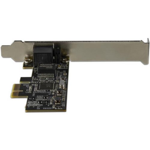 Startech .com 1 Port 2.5Gbps 2.5GBASE-T PCIe Network Card x4 PCIeWindows, MacOS & LinuxPCI Express LAN CardRTL8125 (ST2GPEX)PCI Expre… ST2GPEX