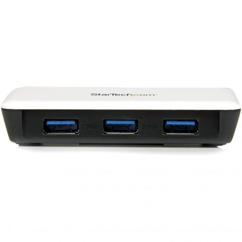 Startech .com USB 3.0 to Gigabit Ethernet NIC Network Adapter with 3 Port HubWhiteAdd Gigabit Ethernet connectivity and 3 USB 3.0 Hub por… ST3300U3S