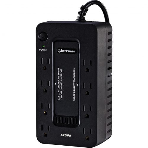 CyberPower ST425 425VA Standby UPS System – 260W NEMA 5-15P 8 Outlets