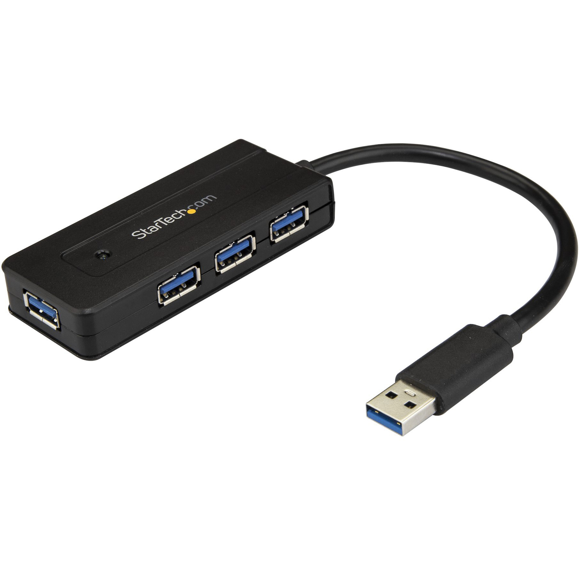 Startech .com 4 Port USB 3.0 Hub SuperSpeed 5Gbps w/ Fast ChargePortable USB 3.1 Gen 1 Type-A Laptop/Desktop HubUSB Bus/Self PoweredP… ST4300MINI