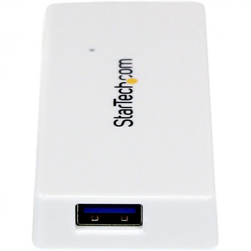 Startech .com Portable 4 Port SuperSpeed Mini USB 3.0 HubWhiteAdd four external USB 3.0 ports to your notebook or Ultrabook™ wit… ST4300MINU3W