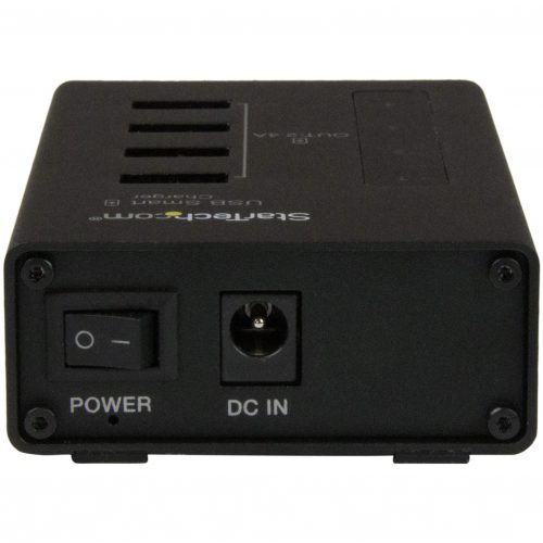 Startech .com 4-Port Charging Station for USB Devices48W/9.6ACharge up to four mobile devices at the same time, from a central location -… ST4CU424