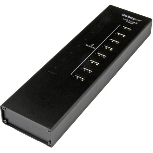 Startech .com 8-Port Charging Station for USB Devices96W/19.2ACharge up to eight mobile devices at the same time, from a central location… ST8CU824