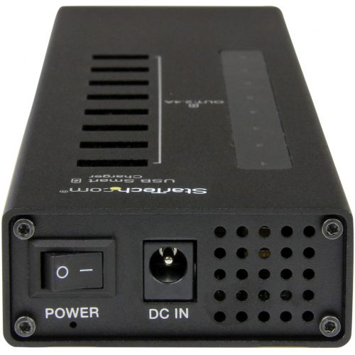 Startech .com 8-Port Charging Station for USB Devices96W/19.2ACharge up to eight mobile devices at the same time, from a central location… ST8CU824