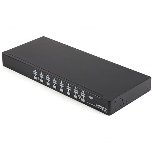 Startech .com 16 Port 1U Rackmount USB KVM Switch Kit with OSD and CablesA complete 16-port USB KVM kit, including all necessary cables a… SV1631DUSBUK