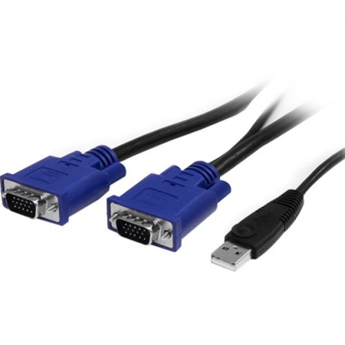 Startech .com 16 Port 1U Rackmount USB KVM Switch Kit with OSD and CablesA complete 16-port USB KVM kit, including all necessary cables a… SV1631DUSBUK