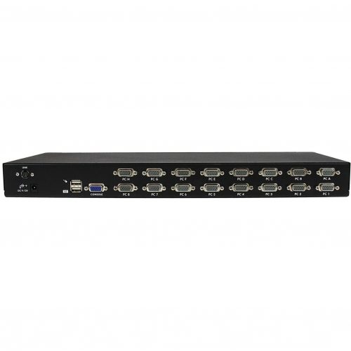 Startech .com 16 Port 1U Rackmount USB KVM Switch with OSDControl up to 16 USB computers from a single keyboard, mouse and monitorusb k… SV1631DUSBU