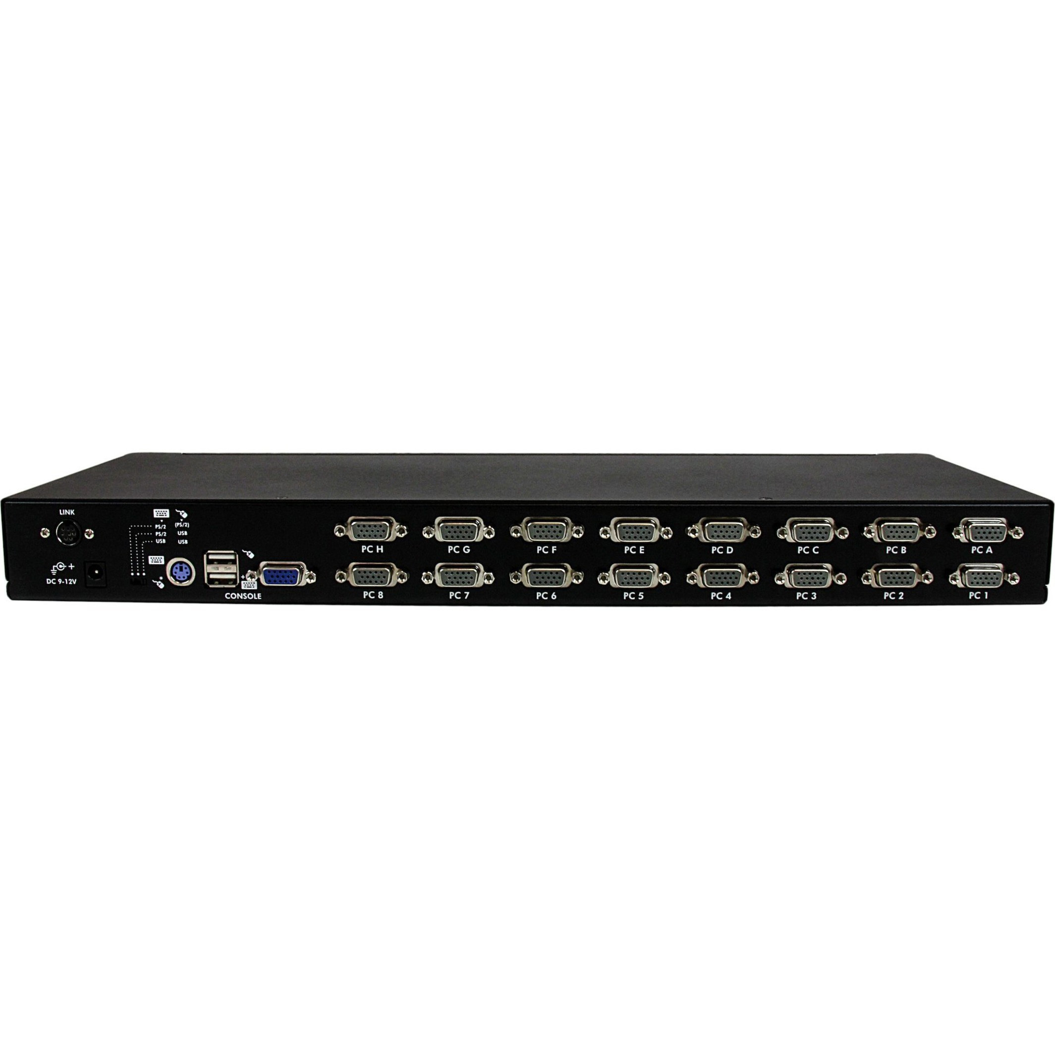 Startech .com 16 Port 1U Rackmount USB PS/2 KVM Switch with OSDControl up to 16 USB or PS/2-connected computers from one keyboard, mouse an… SV1631DUSB