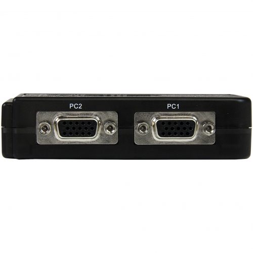 Startech .com .com 2 Port USB KVM Kit with Cables and Audio SwitchingKVM / audio switchUSB2 ports1 local userControl 2 U… SV211KUSB