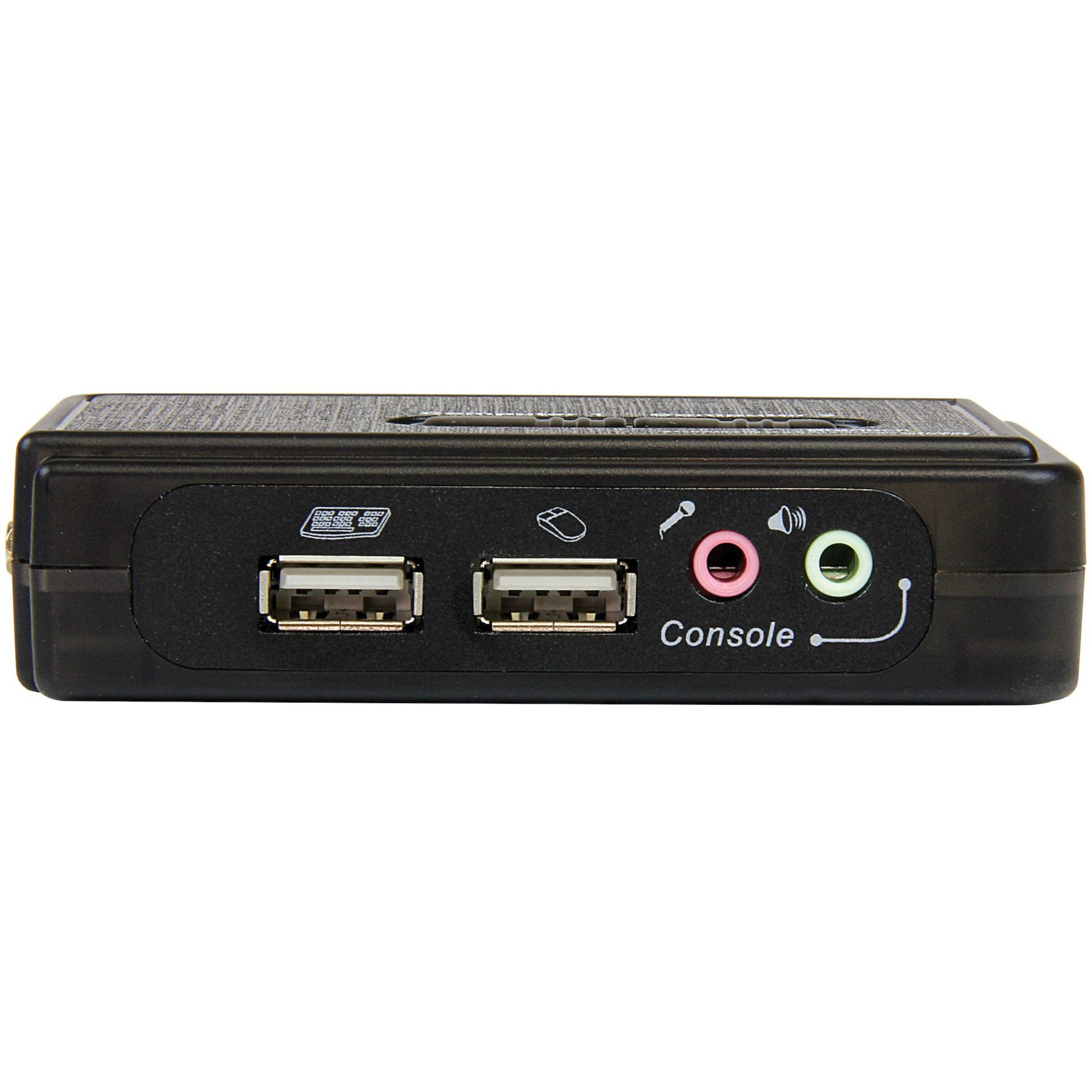 Startech .com .com 2 Port USB KVM Kit with Cables and Audio SwitchingKVM / audio switchUSB2 ports1 local userControl 2 U… SV211KUSB