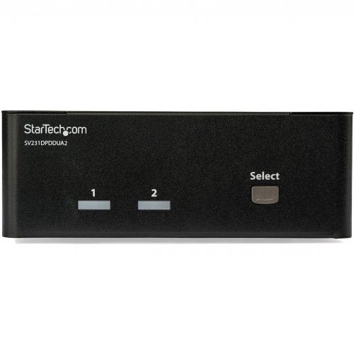 Startech .com 2 Port DisplayPort Dual-Monitor KVM SwitchDisplayPort KVM4K 60 HzAccess two dual-monitor computers and two shared USB… SV231DPDDUA2