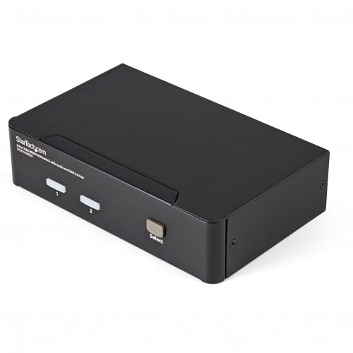 Startech .com 2 Port USB HDMI KVM Switch w/ Audio & USB 2.0 Hub2 x 12 x Mini HDMI Digital Audio/Video SV231HDMIUA