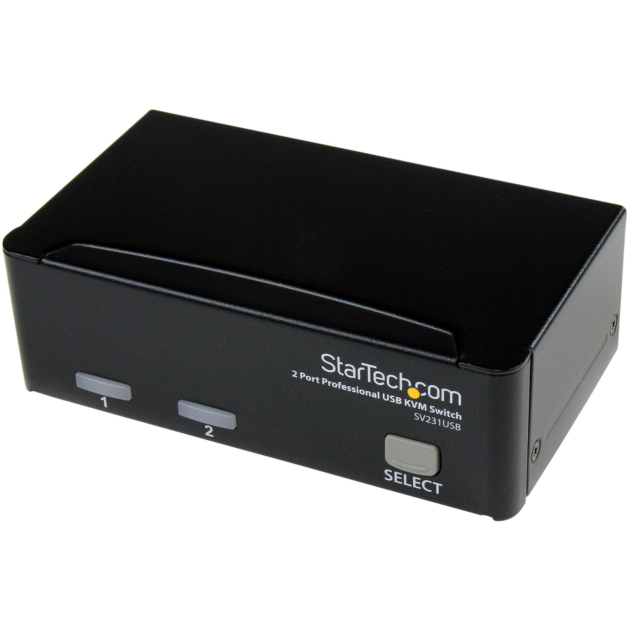 startech com 2 port professional usb kvm switch kit with cables