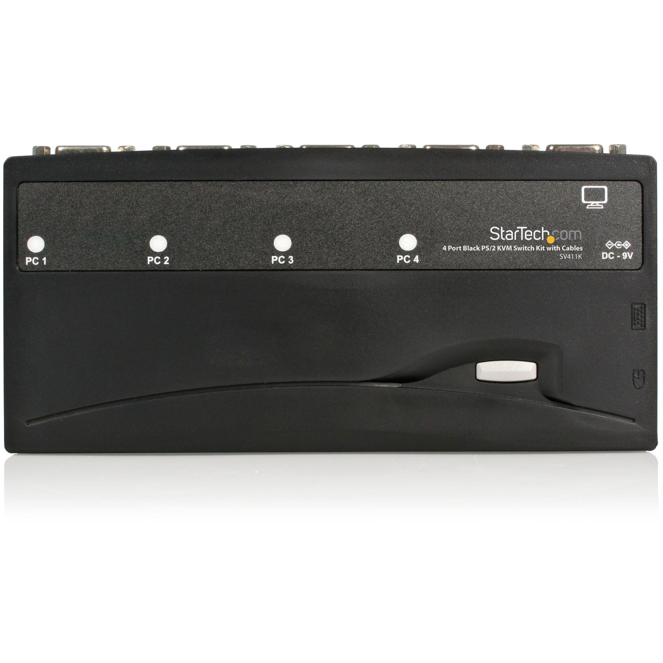 Startech .com .com StarView SV411KKVM switchPS/24 ports1 local userControl 4 PS/2 based computers with VGA video using this… SV411K