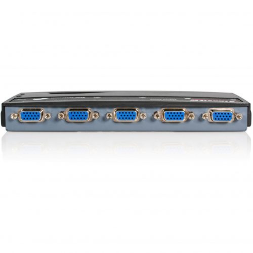 Startech .com .com StarView SV411KKVM switchPS/24 ports1 local userControl 4 PS/2 based computers with VGA video using this… SV411K